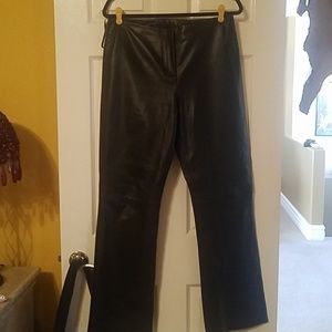 Leather pants